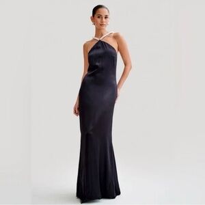 Meshki Black Maxi Dress